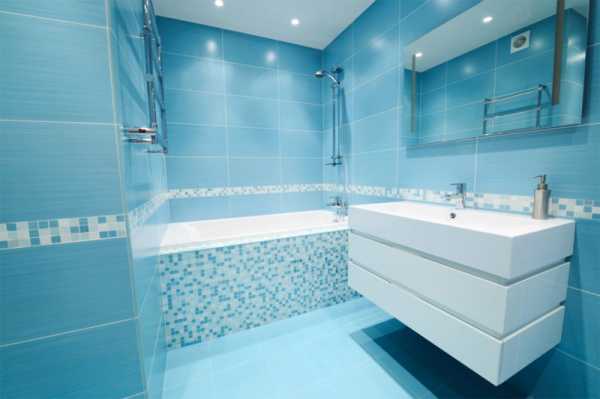 Ванная комната дизайн фото голубая